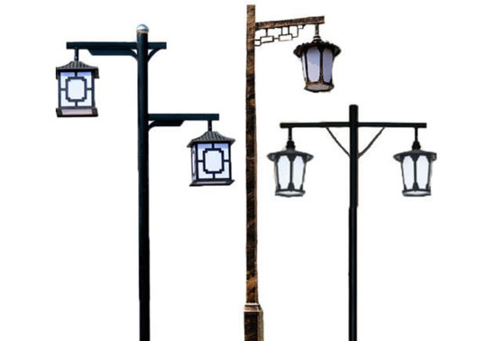 太陽能仿古路燈